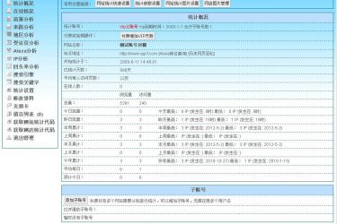 【asp源码】乘风多用户计数器 sql版 v4.6 - 逸尤格