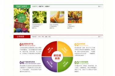 【织梦模板】农业绿色生态水果企业dede源码 - 逸尤格