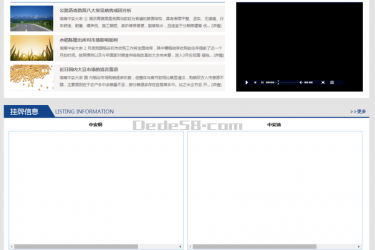【织梦模板】大宗商品现货交易市场网站织梦模板 - 逸尤格