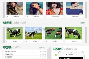 【织梦模板】简洁广告传媒行业类织梦模板(带手机端) - 逸尤格