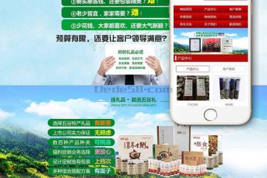 【织梦模板】营销型原粮农业类网站织梦模板(带手机端) - 逸尤格