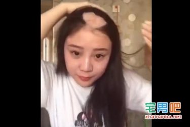 用电钻啃玉米结果头发被扯掉一大片 快手刘娇娇JJ - 逸尤格